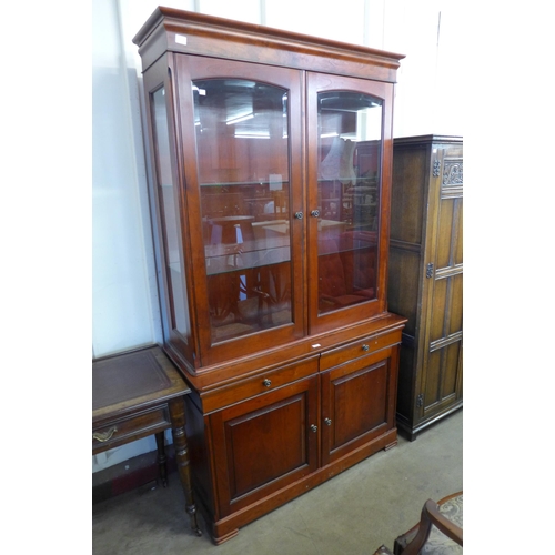 358 - A mahogany display cabinet