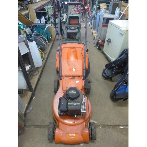 2323 - Flymo mower with Briggs & Stratton 4hp engine