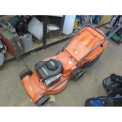 2323 - Flymo mower with Briggs & Stratton 4hp engine