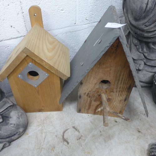 2355 - 3 Bird nesting boxes