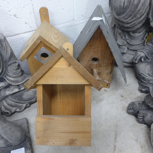 2355 - 3 Bird nesting boxes