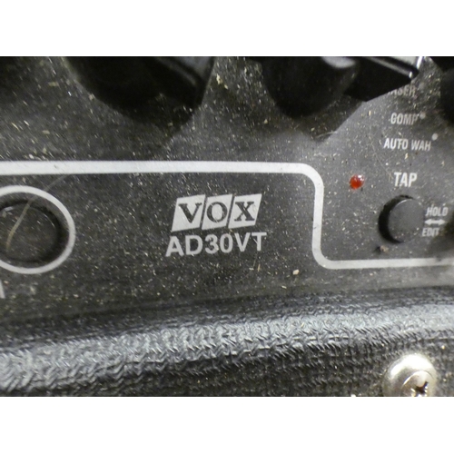 2337 - Vox AD30t valvetronic practice amp and vintage sewing machine