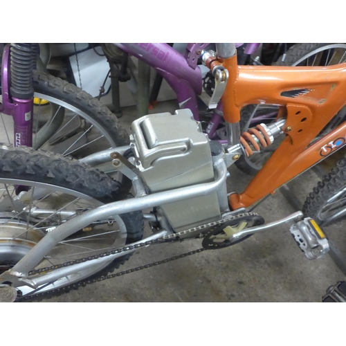 2419 - Ciclotek electric all terrain bike with battery unit