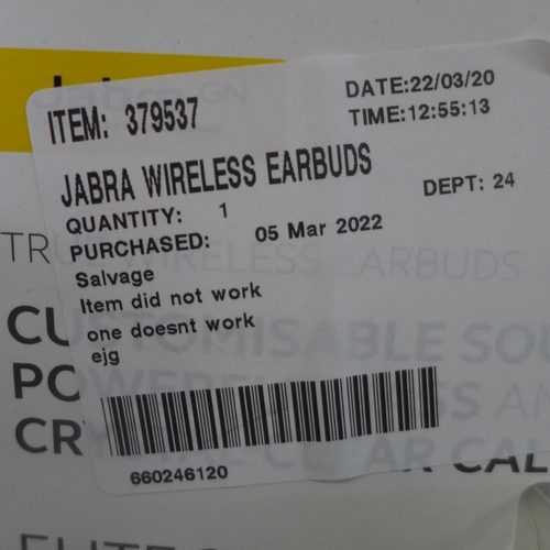 3086 - Jabra Wireless Earbuds  Elite 3 (251-269)    * This lot is subject to vat