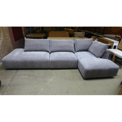 1576 - Macon 3Pc sectional Corner Sofa    Fabric   Original RRP £1416.66 + vat   ( 4103-16)   * Ths lot is ... 