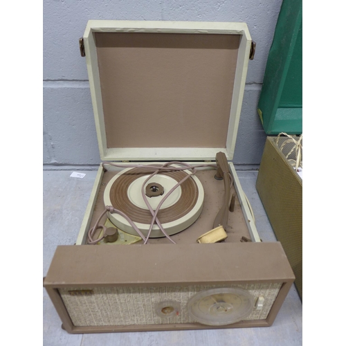 1112 - A Dansette record player and an Alba record player **PLEASE NOTE THIS LOT IS NOT ELIGIBLE FOR POSTIN... 