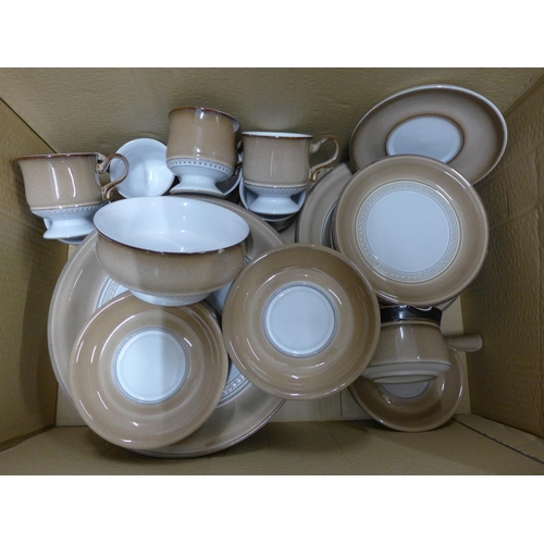 1122 - A collection of Denby dinnerware **PLEASE NOTE THIS LOT IS NOT ELIGIBLE FOR POSTING AND PACKING**