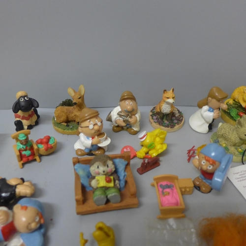 670 - A collection of mostly Tetley toys