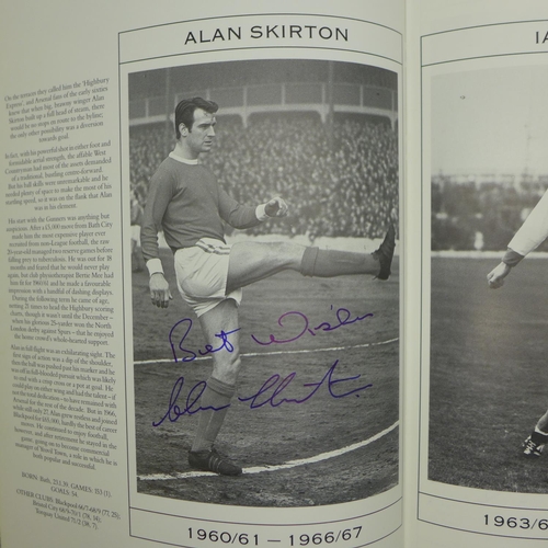 676 - An Arsenal Player by Player book containing 85 signatures of former players including Johnny Barnwel... 