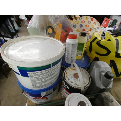 2102 - 3 Pots of 10 ltr trade emulsion, Granville Hypalube engine oil & 3 pots of detergents