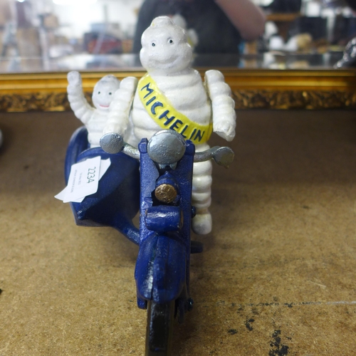 2234 - Michelin figure on motorcycle & sidecar * this lot is subject to VAT