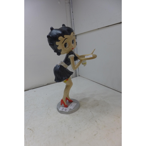 2287 - Betty Boop waitress figure * this lot is subject to VAT