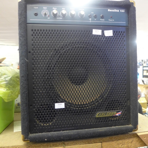 2318 - Carlsbro bassline 100 practice amp