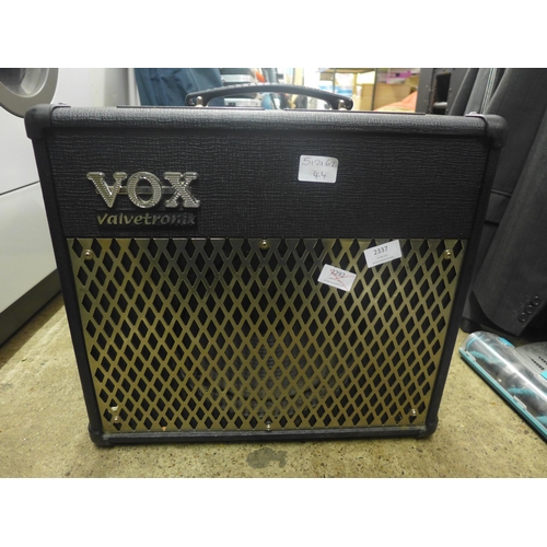 2337 - Vox AD30t valvetronic practice amp and vintage sewing machine