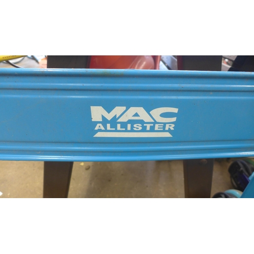 2381 - A Macallister flat bed trolley