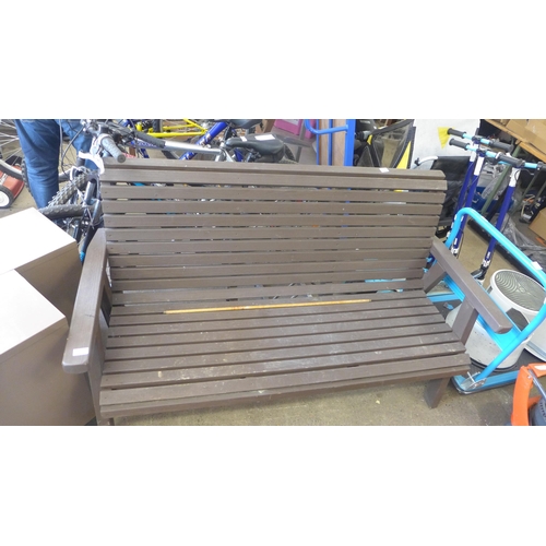 2401 - Hardwood 5ft garden bench