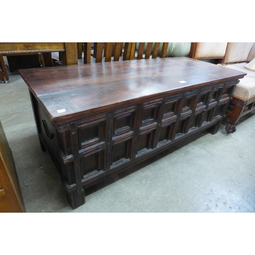 203 - An Indian hardwood coffer