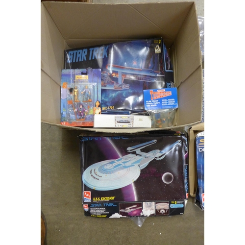 1002 - Star Trek toys, Meccano and other toys **PLEASE NOTE THIS LOT IS NOT ELIGIBLE FOR POSTING AND PACKIN... 