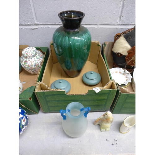 1008 - Three boxes of mixed china and glassware **PLEASE NOTE THIS LOT IS NOT ELIGIBLE FOR POSTING AND PACK... 