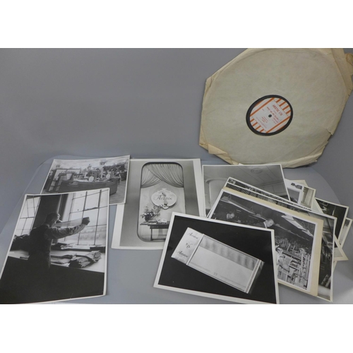 702 - Twenty-one original press photographs, Aristoc Stockings Company, Langley Mill and Department Store ... 