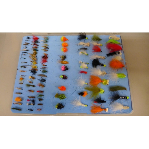 791 - A case of 100 trout fishing flies