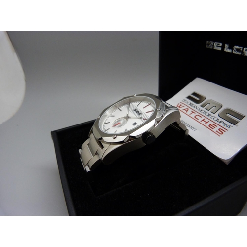 828 - A DMC De Lorean wristwatch, boxed