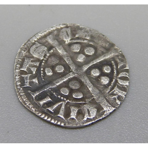 876 - An Edward I 1272 silver penny, Canterbury Mint