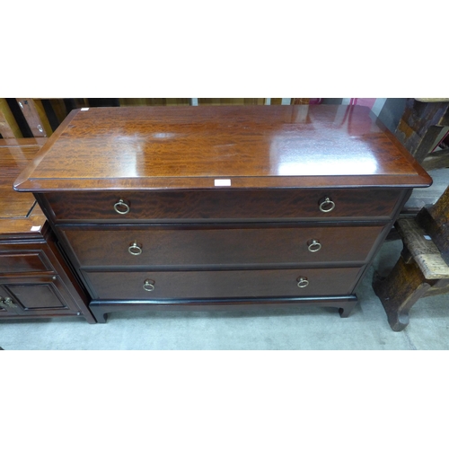 167 - A Stag Minstrel mahogany chest of drawers