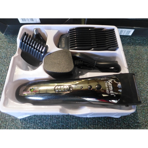 3066a - Two Kemei Professional Hair Clippers - model: KM-1407