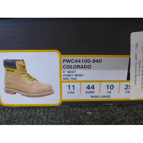 3089 - Pair of Men's Colorado CAT work boots, UK: 10