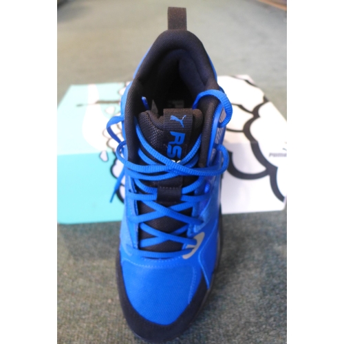 3094 - Pair of Men's RS-Dreamer, Blue Puma Basketball trainers, UK: 8.5