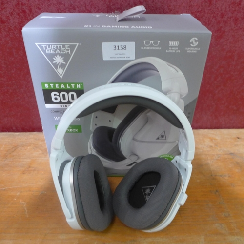 3158 - Turtle Beach Stealth 600 Gen 2 XBox wireless gaming headset (251-805)  * This lot is subject to vat