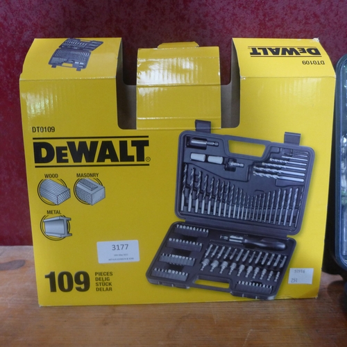 3177 - Dewalt Drill Bit Set  - (251-49)  * This lot is subject to vat