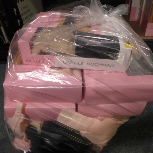 3235 - Bag of Carole Hochman bralettes - various sizes * this lot is subject to VAT