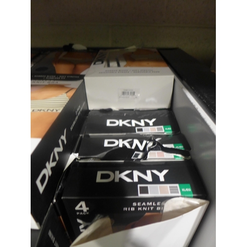 3240 - 10 Boxes of DKNY XL sized Rib-Knit Bra's & Pant's * this lot is subject to VAT