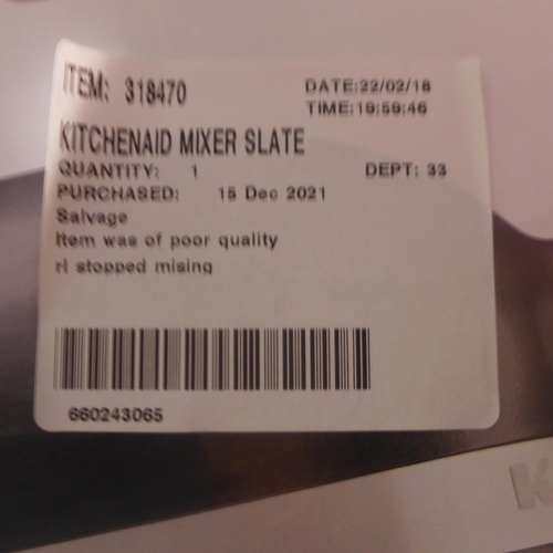 3272 - Kitchenaid Mixer Slate Mixer  (250 - 217,218)  * This Lot Is Subject To Vat