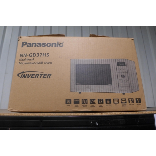 3277 - Panasonic Grill Microwave - Nn-Gd37Hsbpq   , Original RRP £109.99 + Vat      (250 - 210)  * This Lot... 