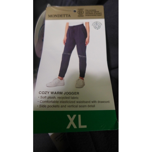 3330 - Box of women's ink coloured Mondetta joggers, size XL * this lot is subject to VAT