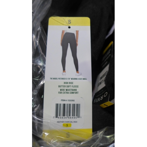 3332 - Bag of women's Orvis charcoal coloured leggings, size S * this lot is subject to VAT