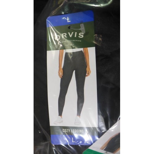 3333 - Bag of women's leggings, various sizes/styles * this lot is subject to VAT