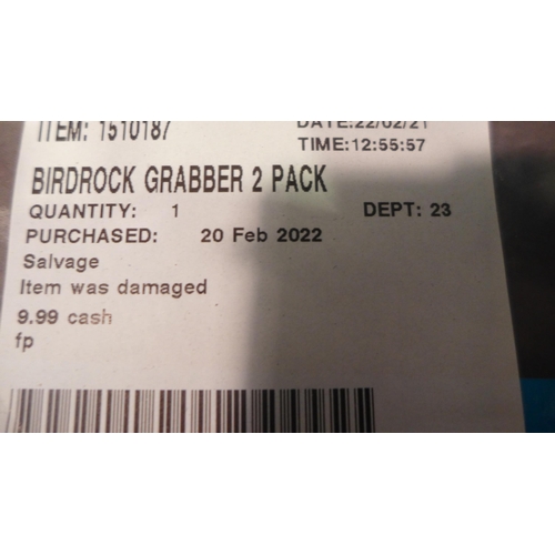 3369 - Birdrock Grabber 2 Pack  Magnetic Sides  (251-69)  * This lot is subject to vat