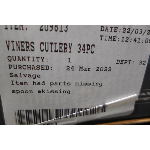 3428 - Viners Sovereign  Cutlery    (250A -266)  * This lot is subject to vat