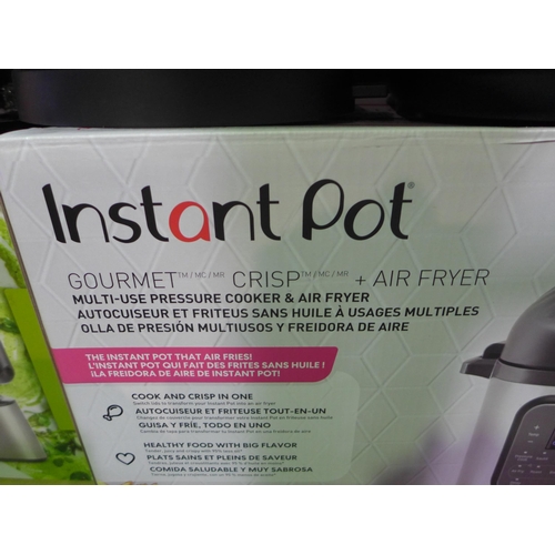 3443 - Instant Pot Gourmet Crisp Airfryer Function , Original RRP  £129.99 + vat  (250A -38)  * This lot is... 