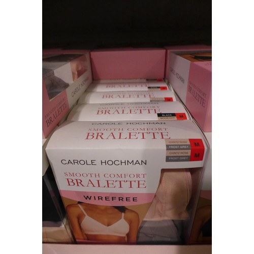 3230 - 10 Boxes of Carole Hochman medium sized bralettes * this lot is subject to VAT