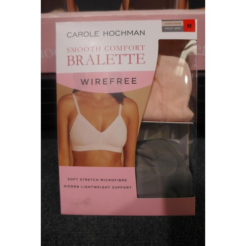 3228 - 10 Boxes of Carole Hochman medium sized bralettes * this lot is subject to VAT