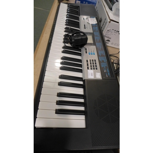 3360 - Casio Keyboard (Lk-136Ad Key-Lighting)   (251-52)  * This lot is subject to vat