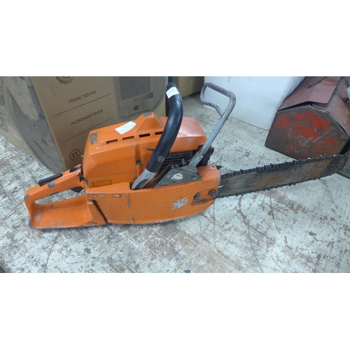 2132 - Husqvarna petrol driven chainsaw - W