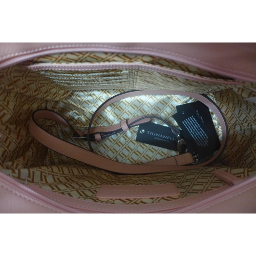 744 - A Tignanello designer handbag, (with RFID card protection slots)