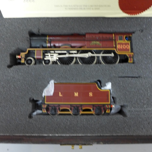 681 - A Bachmann Branch-Line limited edition Royal Scot locomotive and tender, cased with certificate