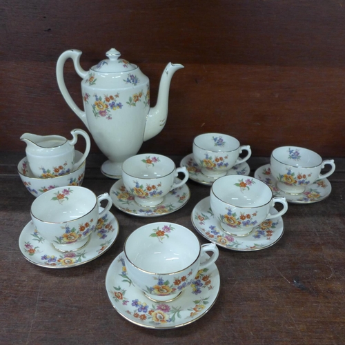 685 - An Olde English Grosvenor coffee service